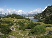 Da Carona al Pizzo del Becco (2507 m.) per via ferrata, con discesa dal Passo di Sardegnana, Lago Colombo e Laghi Gemelli il 25 agosto 2009 -  FOTOGALLERY